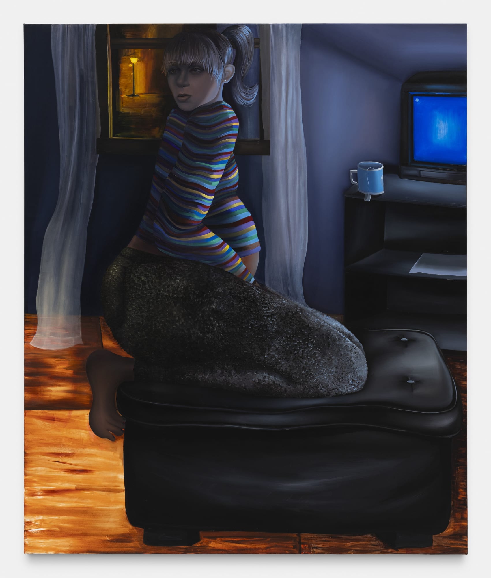 Coady Brown Visions of You, 2023 Oil on canvas 182.9 x 152.4 cm. 72 x 60 in.