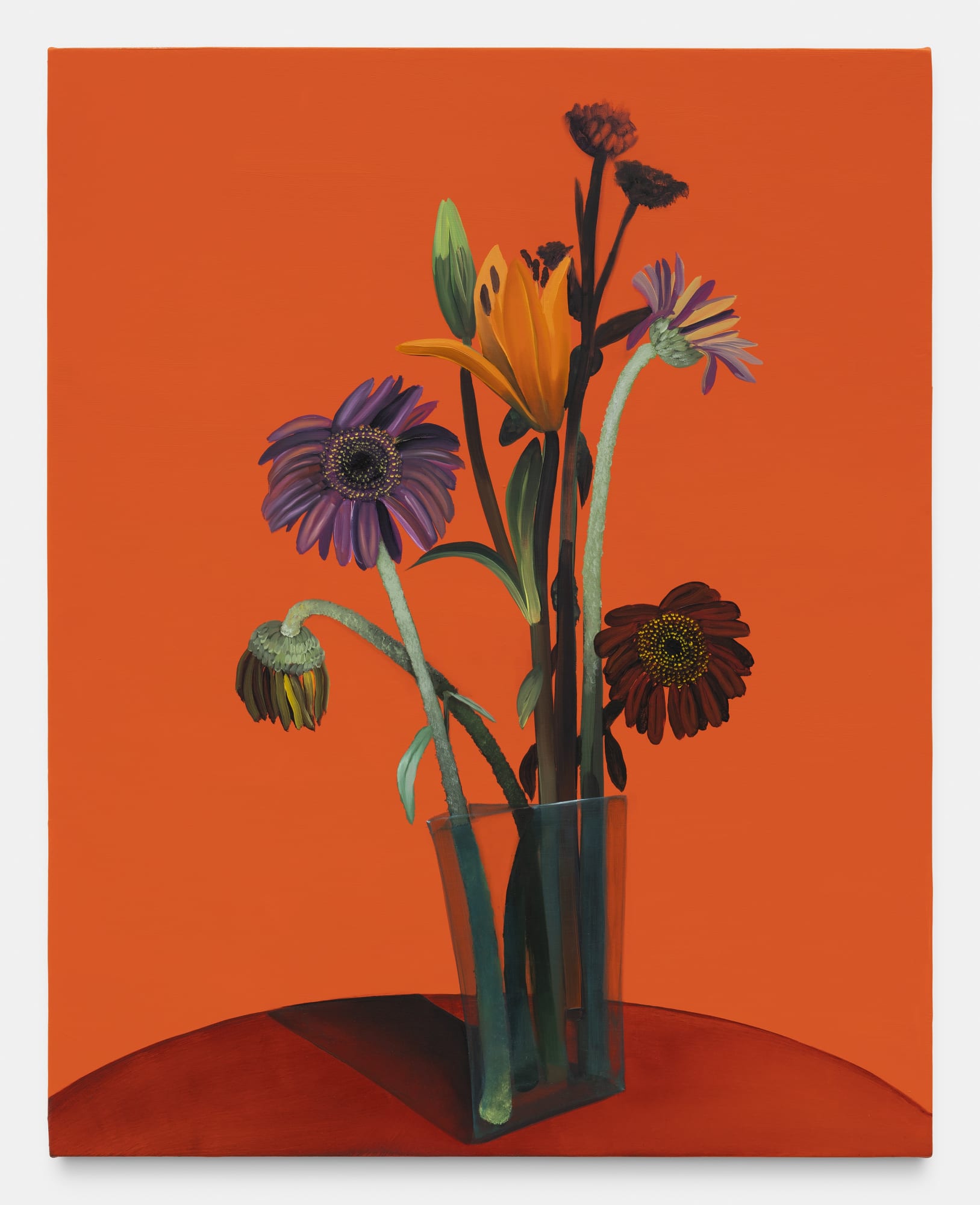 Coady Brown Bouquet #16, 2023 Oil on canvas 76.2 x 61 cm. 30 x 24 in.