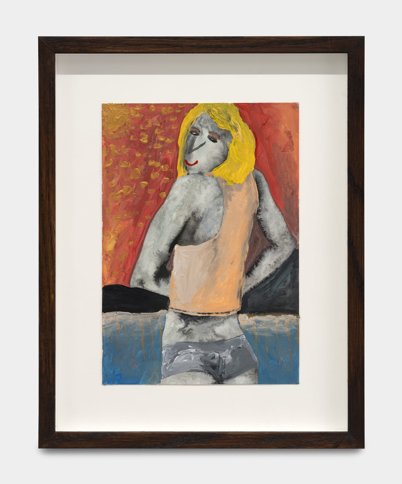 Evgen Čopi Gorišek Untitled, 2023 Acrylic and watercolor on paper 17.8 x 24.4 cm. 7 x 9 ½ in.