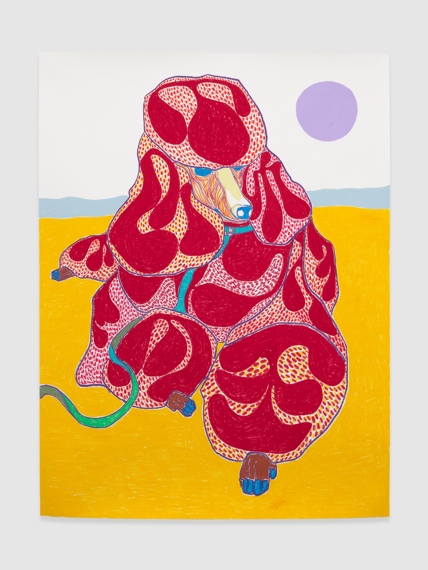 Susumu Kamijo BY THE SEA, 2019 Pastel, pencil & oil pastel on paper (framed)