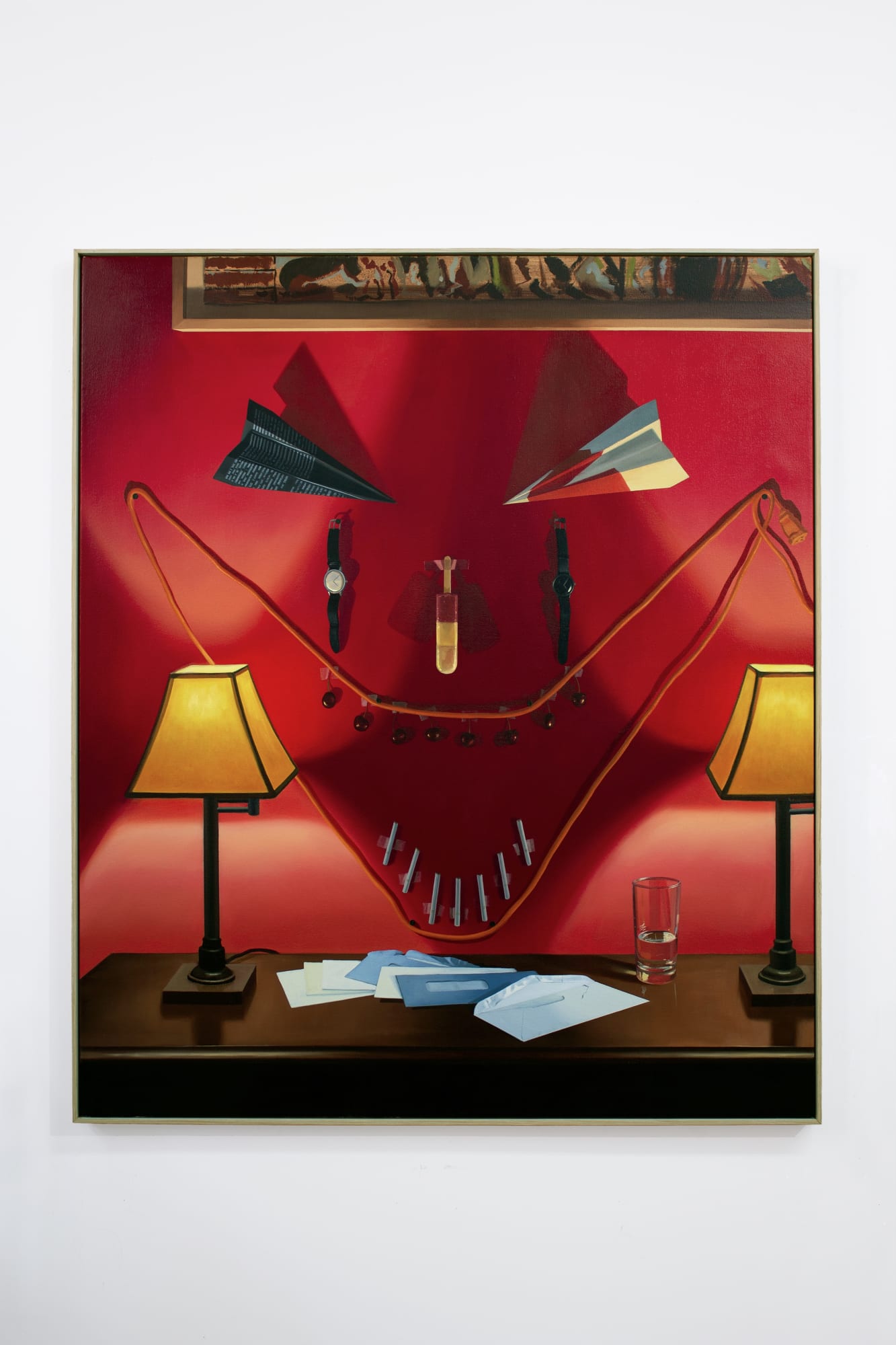 Paul Rouphail The Magic Word, 2020 Digital screenprint on on Hahnemuhle 308 gr. Paper 70 x 50 cm. 27.56 x 19.69 in Edition of 50 plus 4 artist's proofs