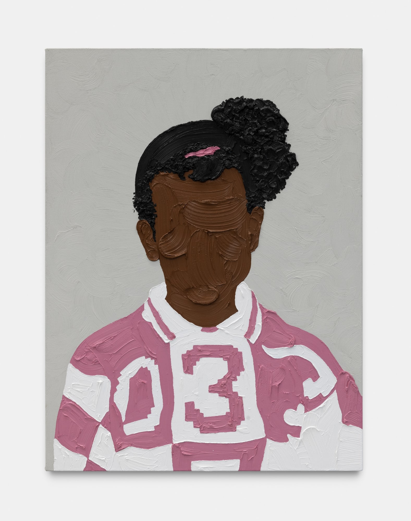 Shaina McCoy Shaina McCoyFirst Day, 2021 Oil on canvas 102 x 76 x 2.5 cm. 40 x 30 x 1 in.