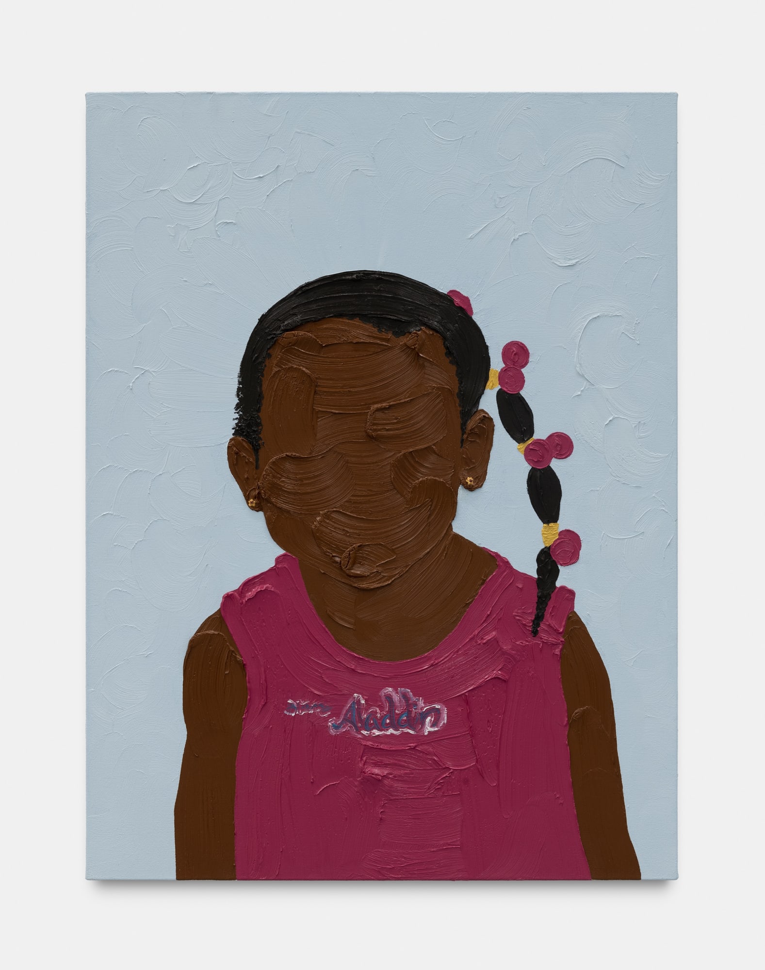 Shaina McCoy Shaina McCoyBobbles, 2021 Oil on canvas 102 x 76x 2.5 cm. 40 x 30 x 1 in.