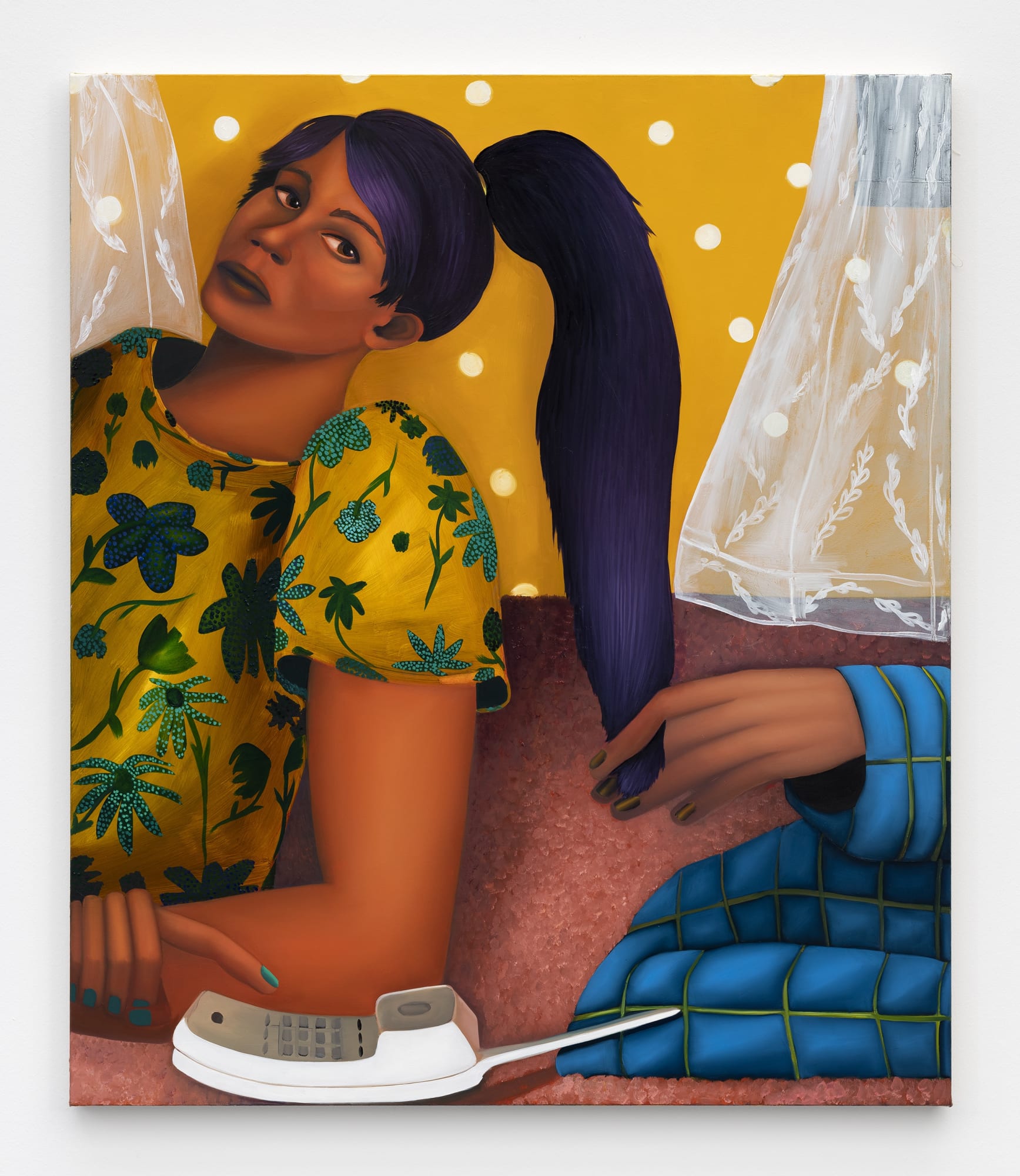 Coady Brown Chance, 2021 Oil on canvas 107 x 91 cm. 42 x 36 in.