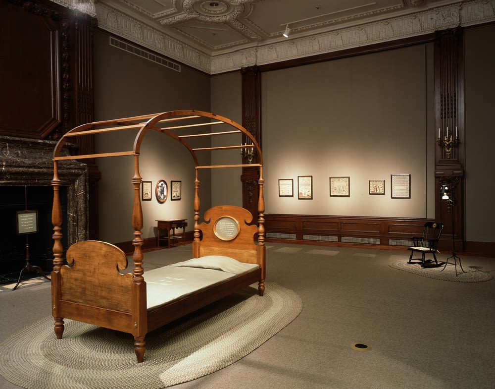 Elaine Reichek A Postcolonial Kinderhood, 1994 Installation, dimensions variable The Jewish Museum, New York