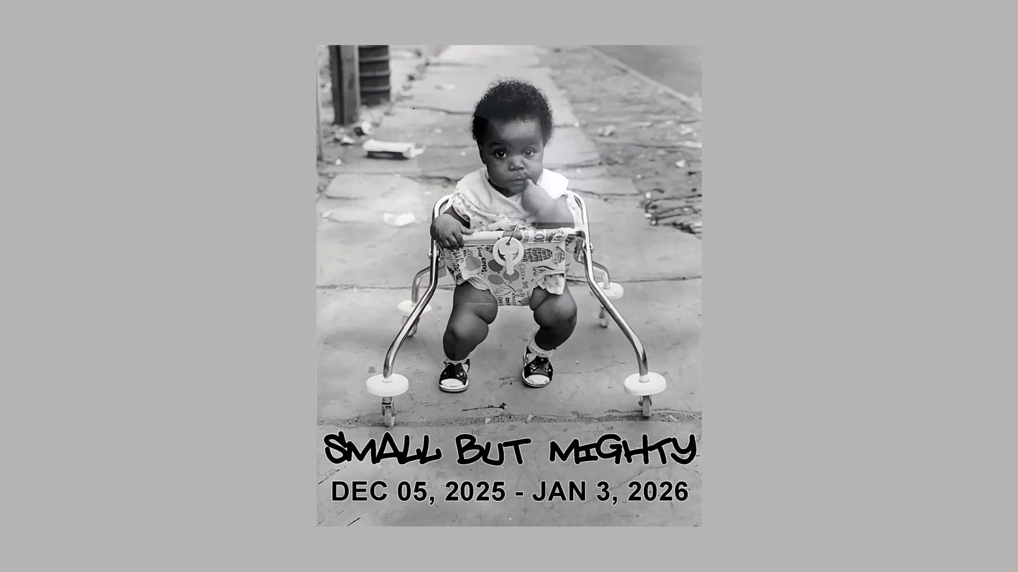 Small But Mighty group exhibition - photo by Jim Alexander