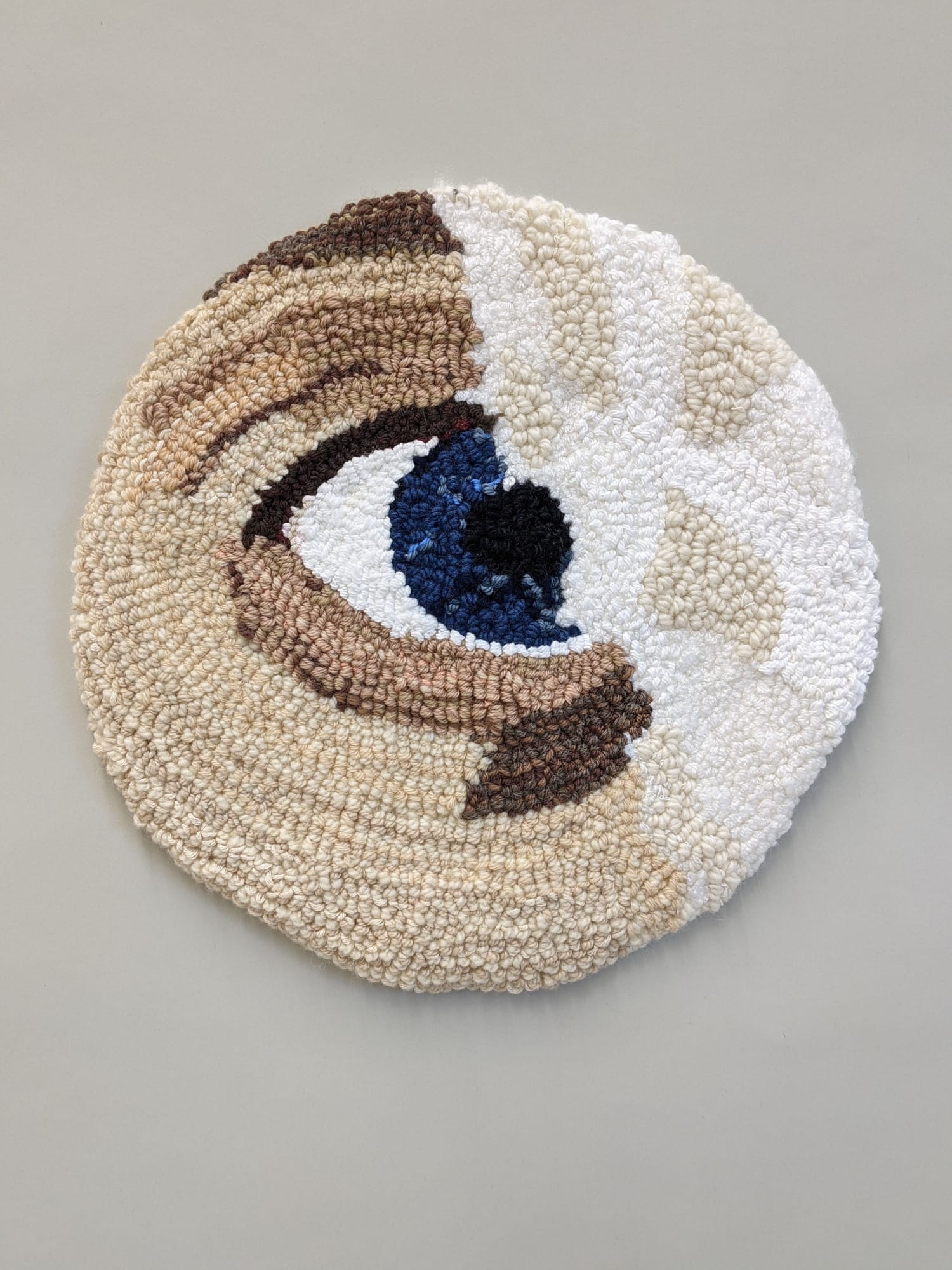 James Morningstar Oculus Blurs, 2020 Wool & Cotton 15 in.