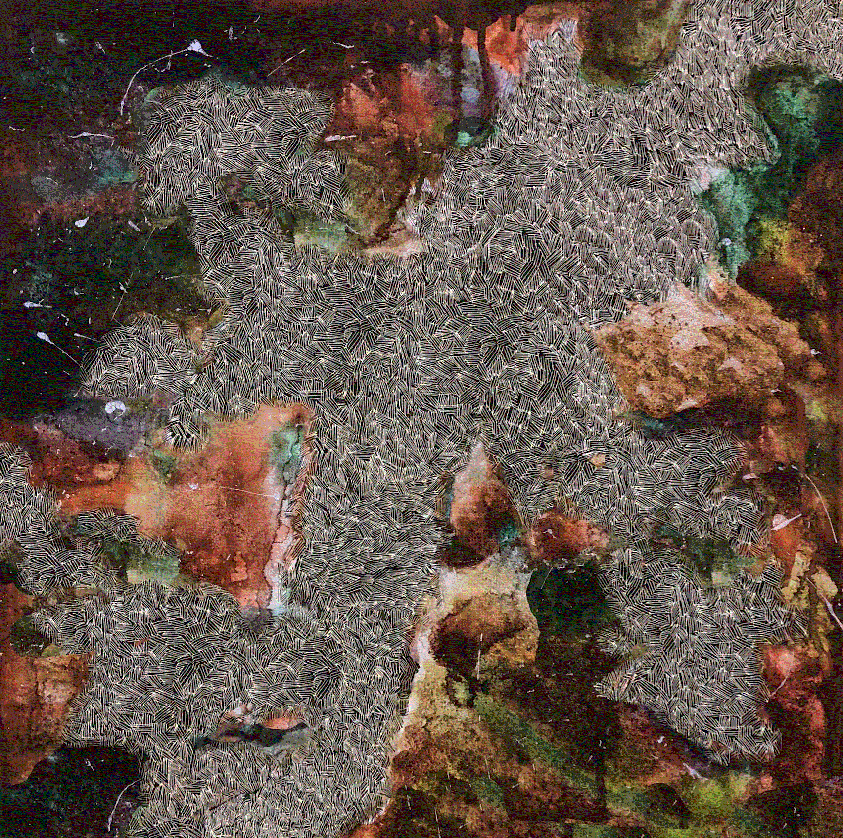 Adia Stark Gravity, 2019 Archival Pigment Canvas Print 24 x 24 in. $ 585