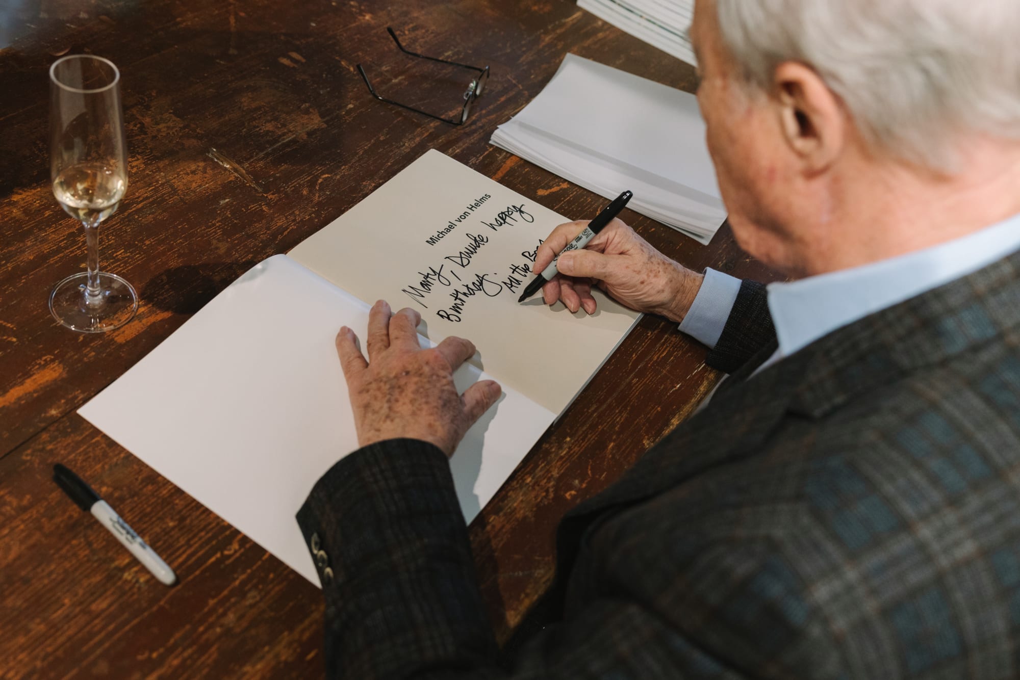 Michael von Helms Book Signing