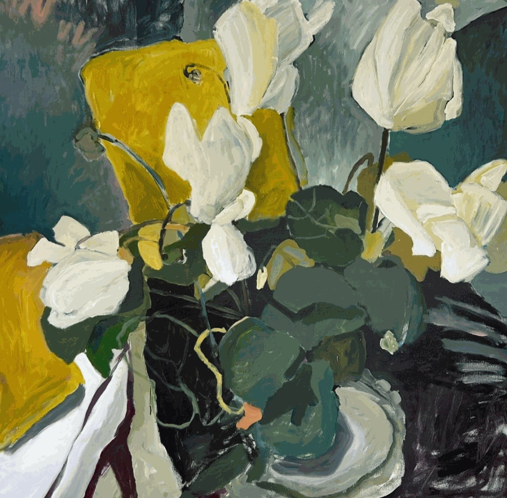 Ali McNabney-Stevens, Cyclamen & Chair, 2025