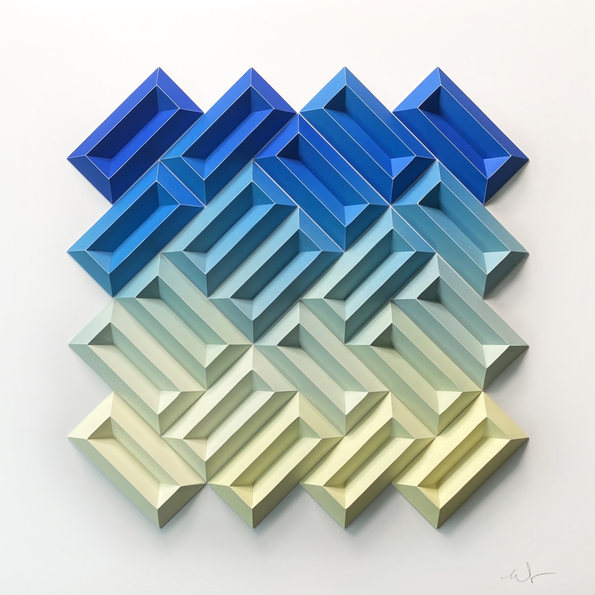 Matt Shlian, scsc7 litho gradient 2, 2023