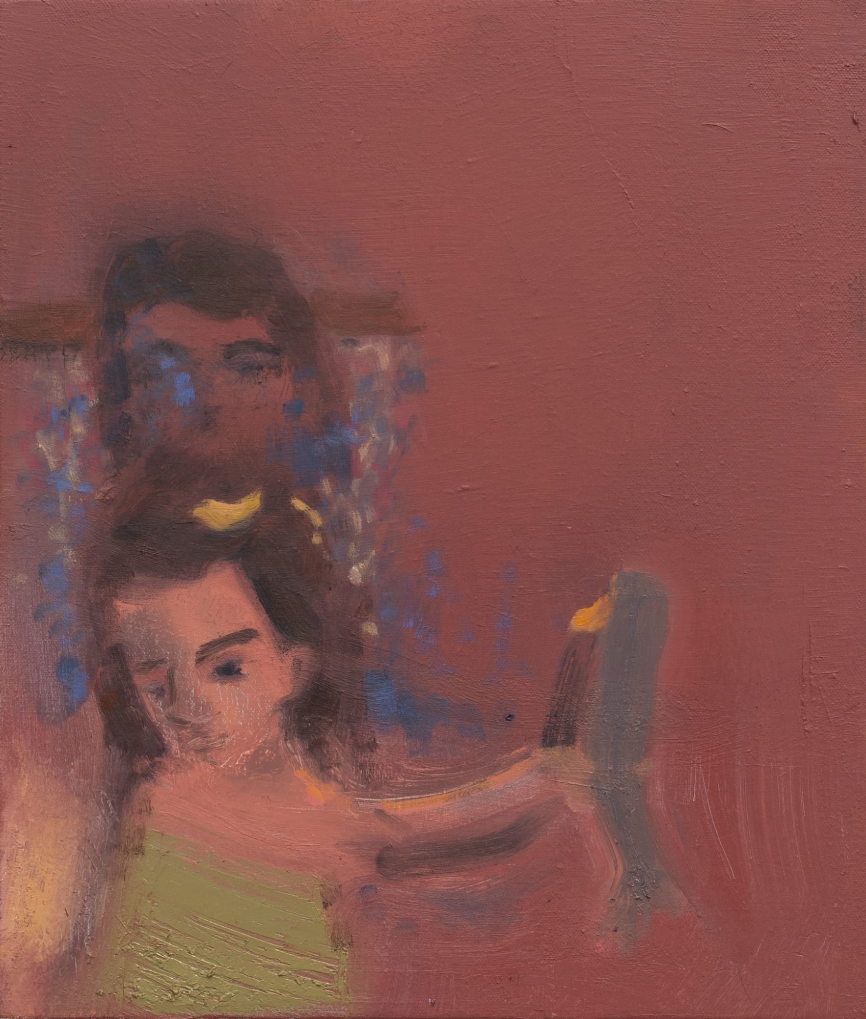 Andrew L. Shea, Bird Day, 2023, Oil on canvas, 14 x 12 inches