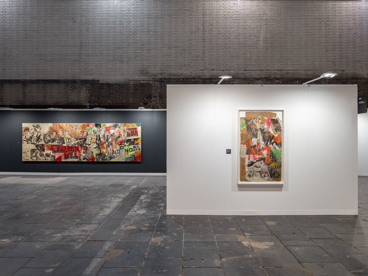 Boris Lurie at Positions Berlin Art Fair