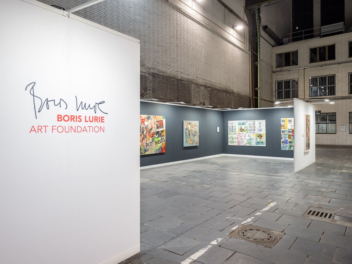 Boris Lurie at Positions Berlin Art Fair