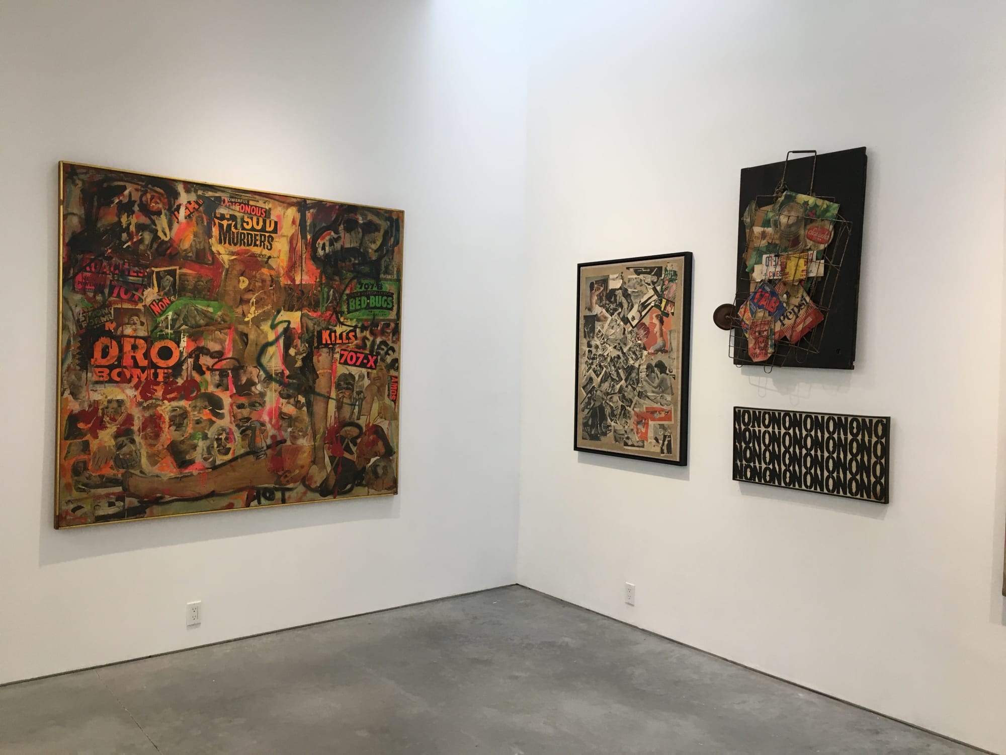 Boris Lurie, Sam Goodman, and Stanley Fisher