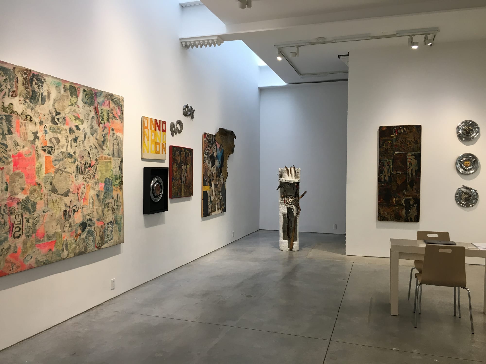 Boris Lurie, Sam Goodman, and Stanley Fisher