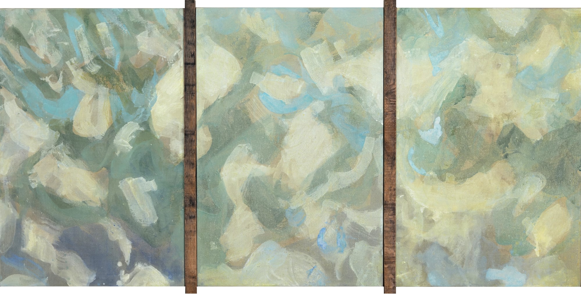 Andrew Hewish, Station (3 of 24 panels with oak dividers), 2023