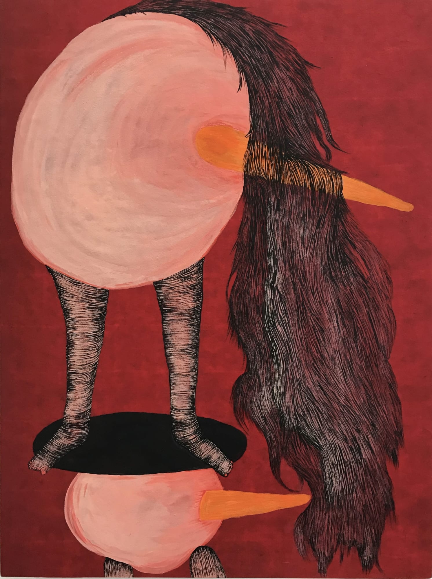 Sharon Leahy-Clark, The one with the biggest carrot, 2021