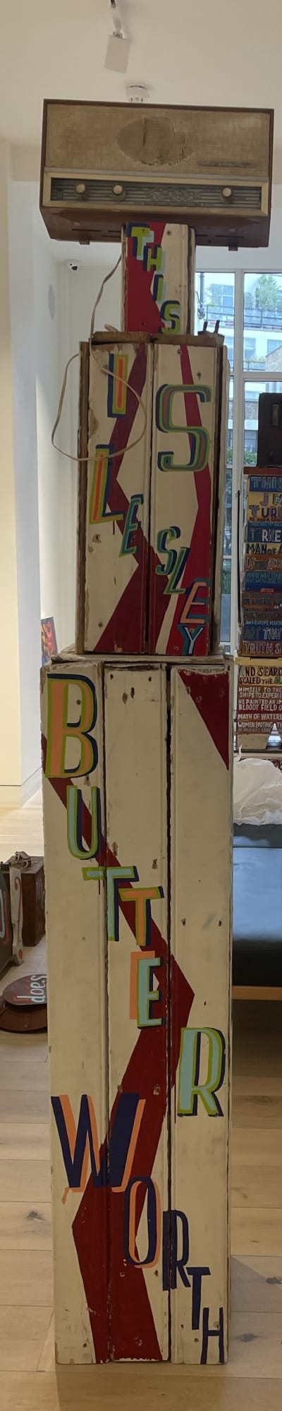 Bob and Roberta Smith , Leslie Butterworth, 2016