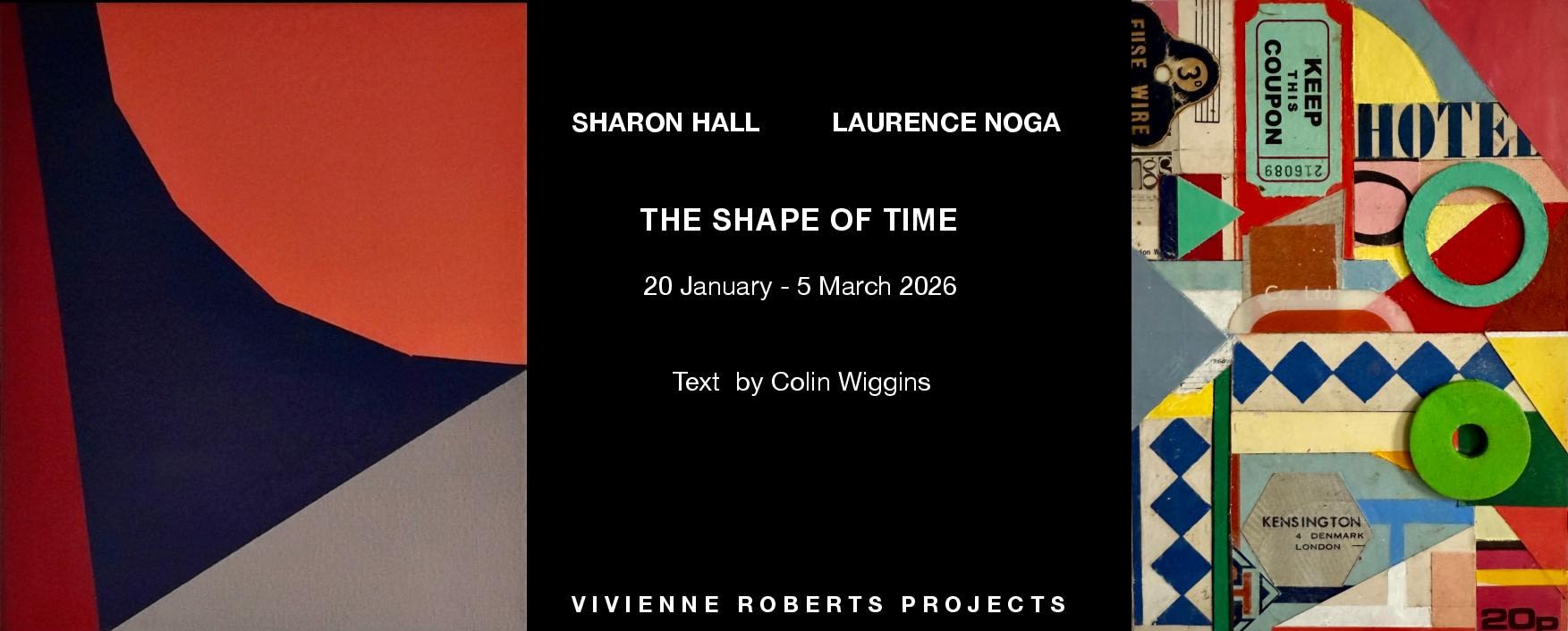 The shape of Time: Sharon Hall - Laurence Noga