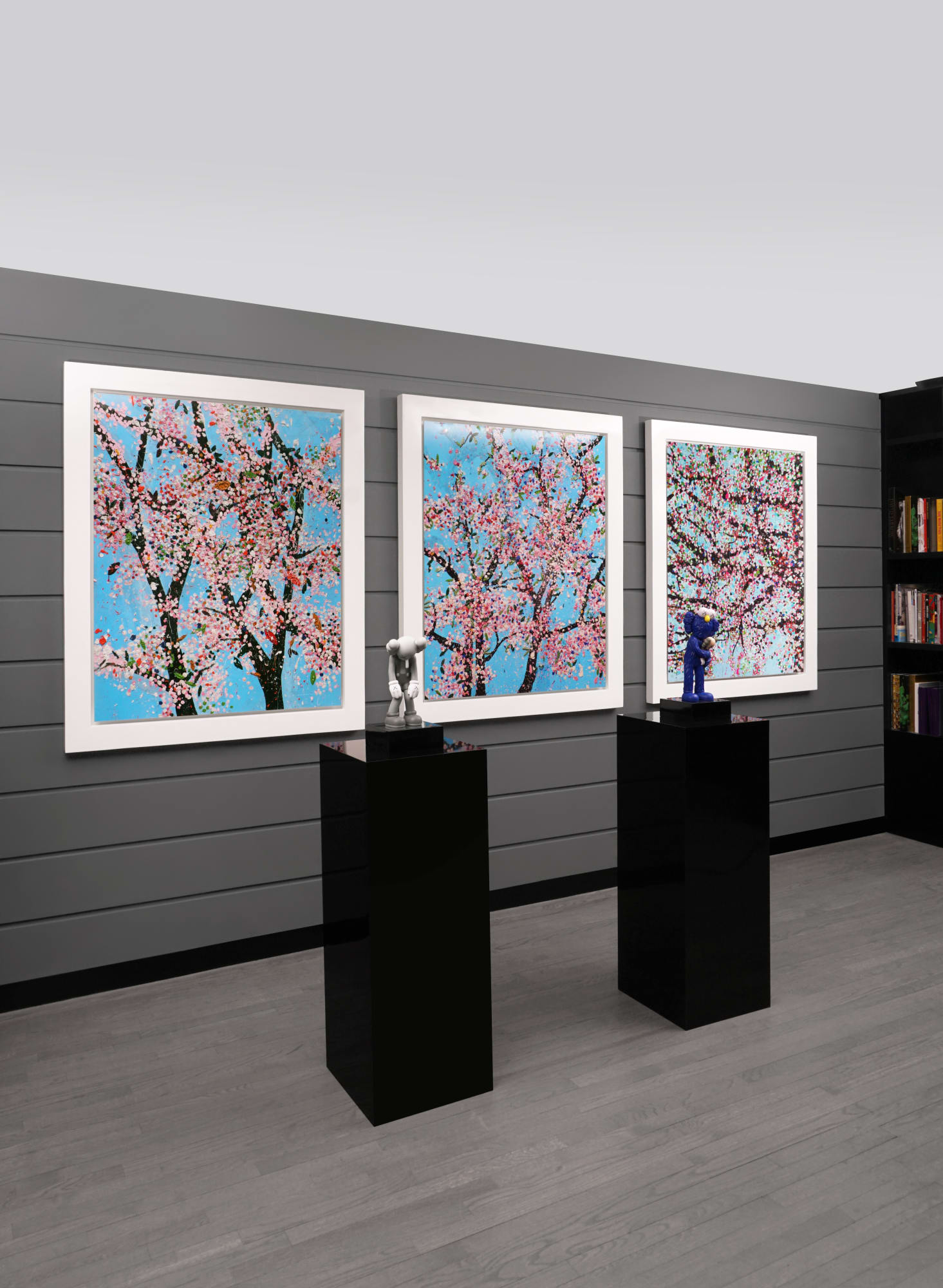 Damien Hirst, The Virtues Limited Edition 'Cherry Blossom' Landscapes, 2021