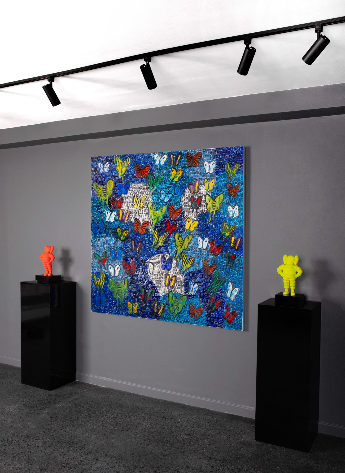 Hunt Slonem: Oil paintings