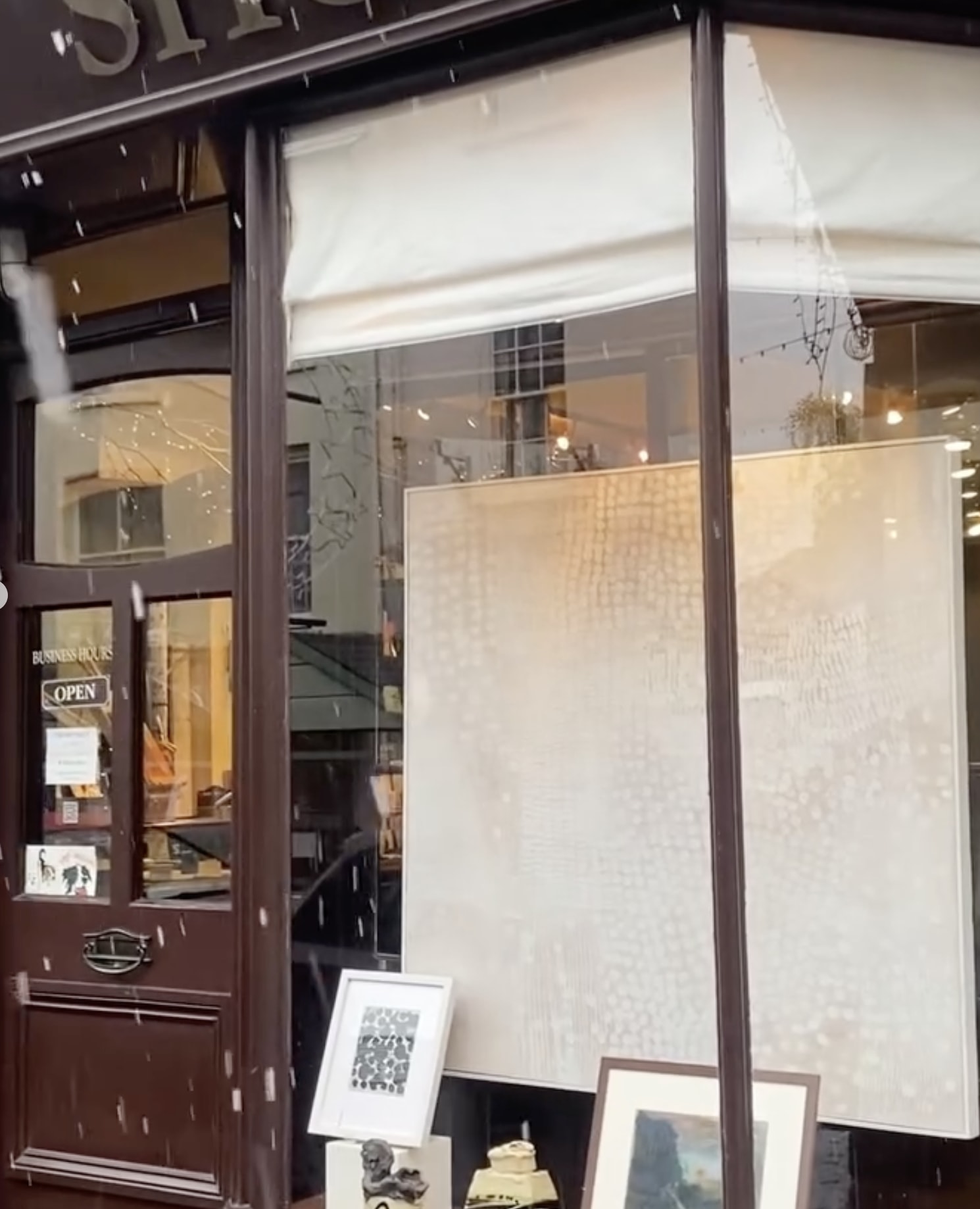 LONG WINTER - Abergavenny Art Shop and Chapel,