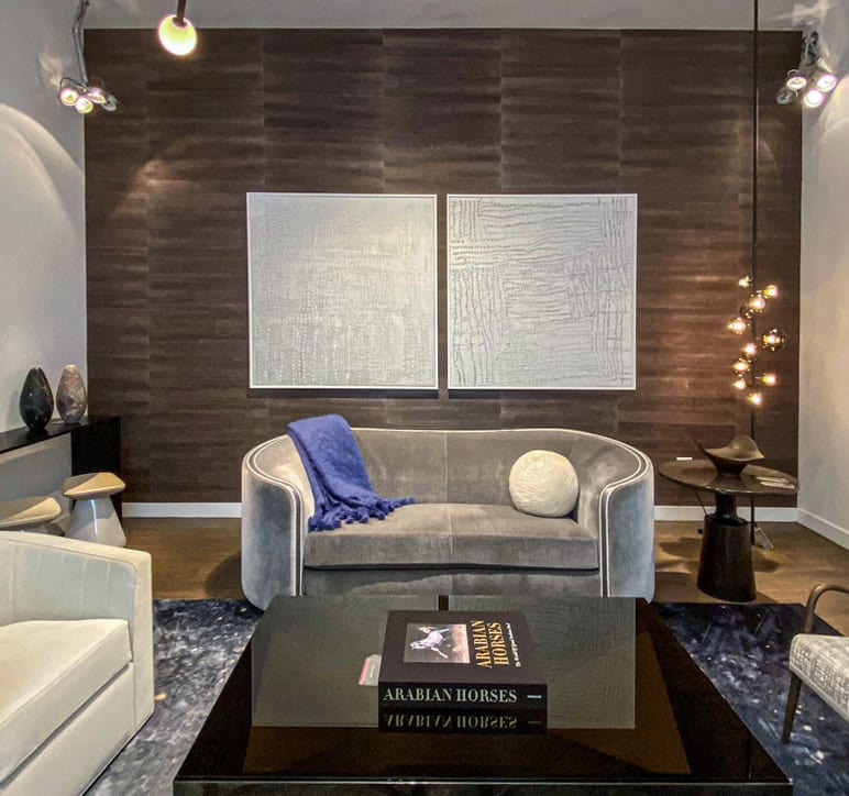 Holly Hunt Collaboration with Richeldis Fine Art. New York, Dallas, Miami and LA