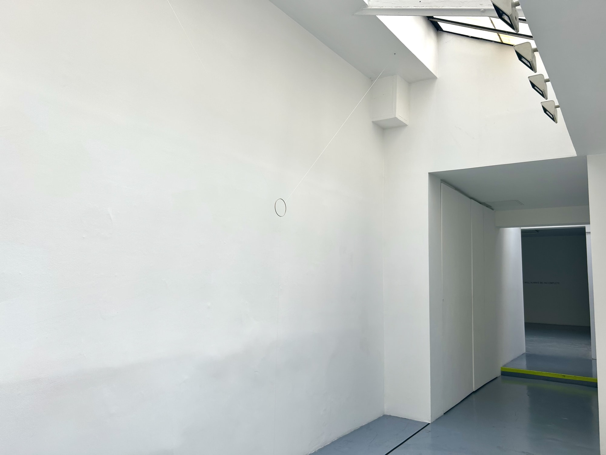 The space between...