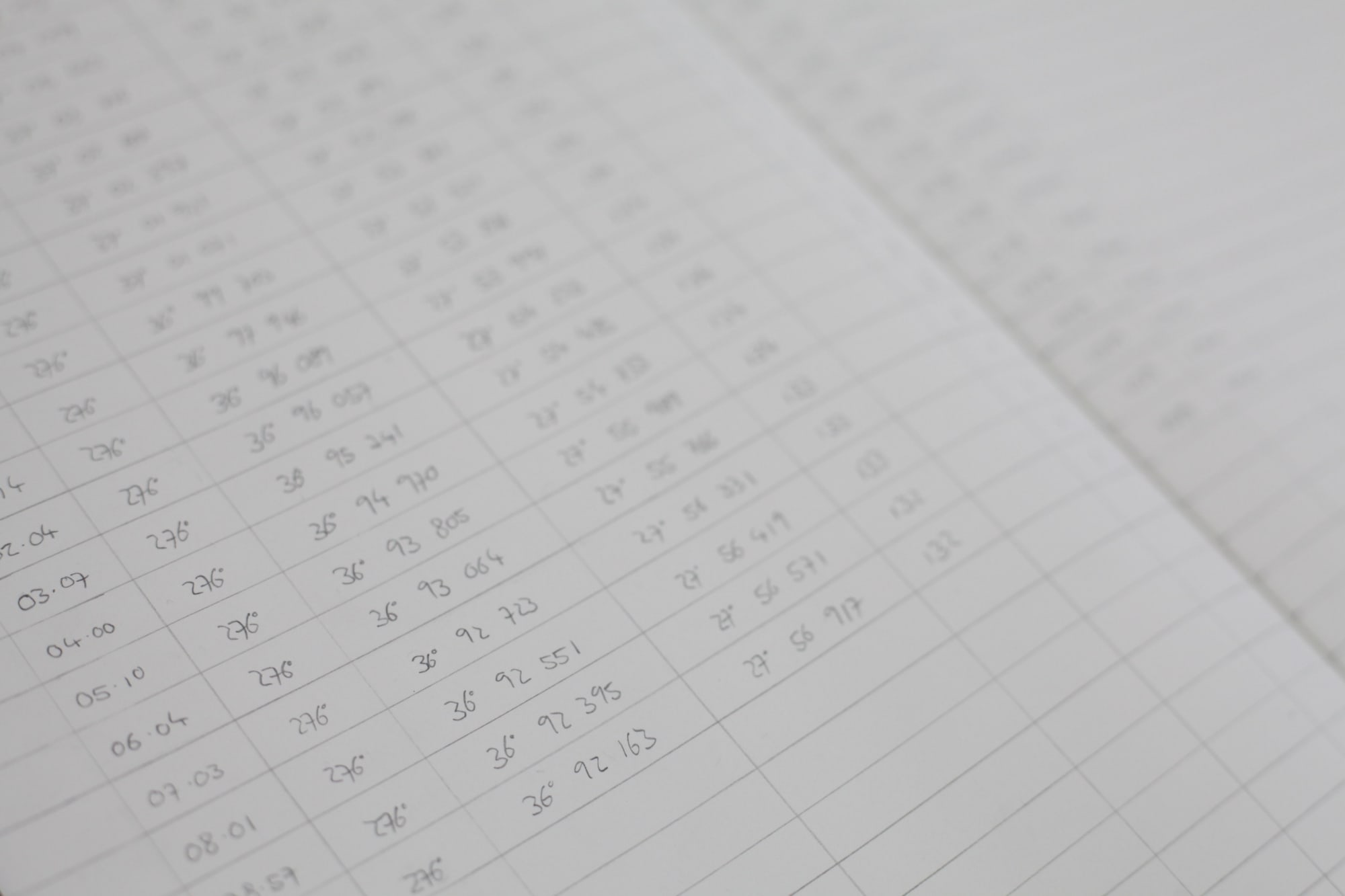 The slowing of the firmament