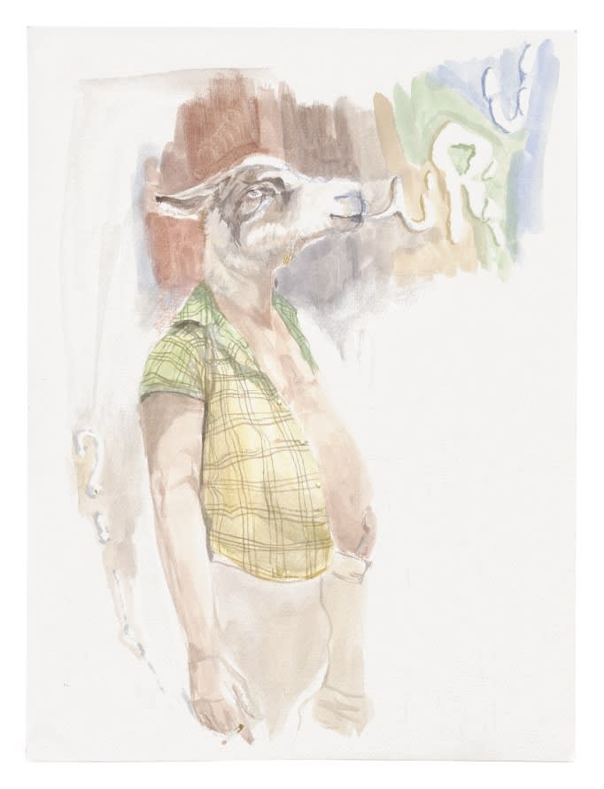 U R U, 2020, water colour on paper, 32 x 24 cm