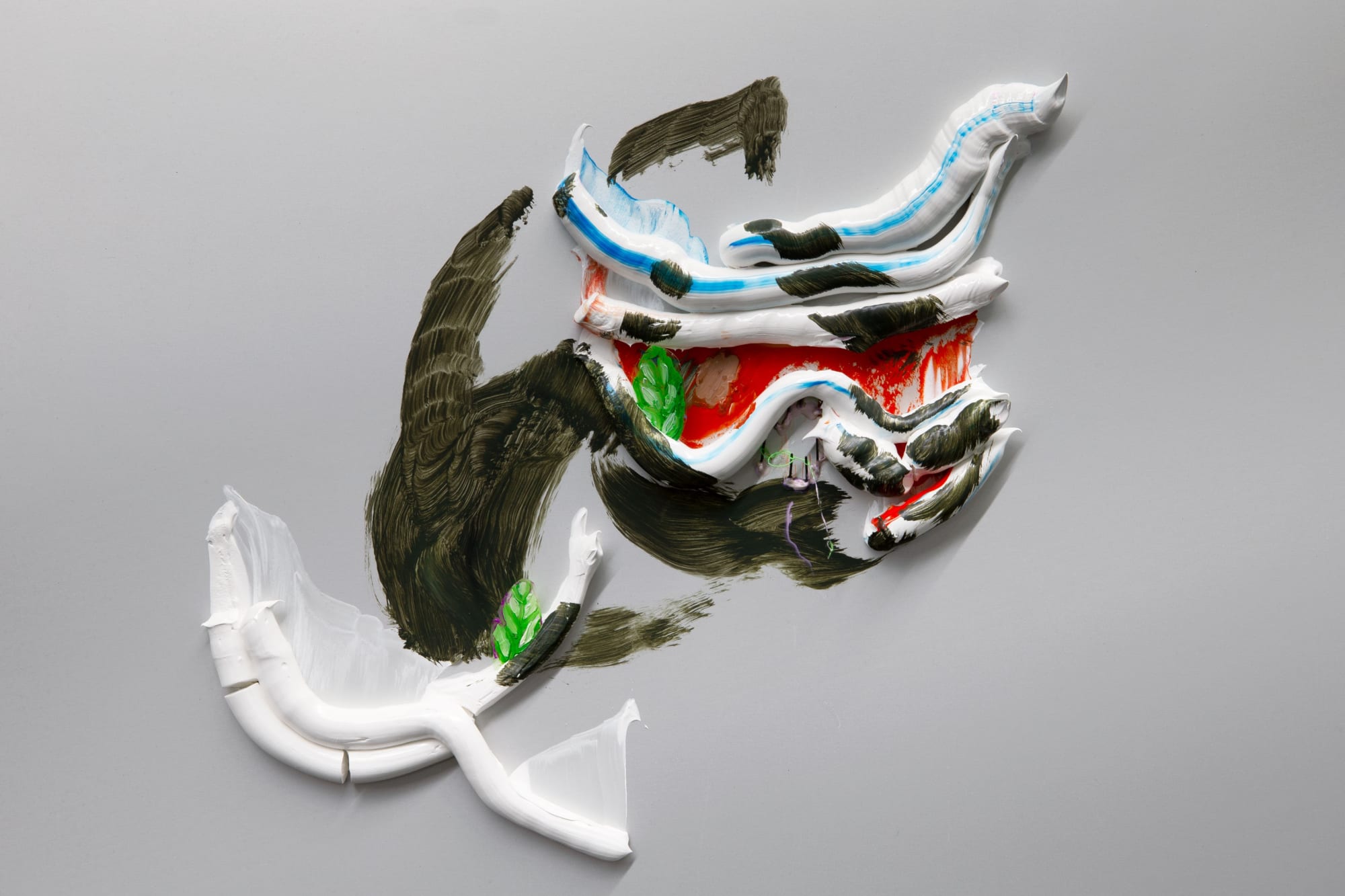 Detail, Menu plate10_chain reaction and no evidence, 2021