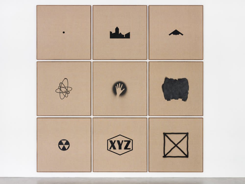 Sarah's Dream, 2018, oil on canvas, overall dimensions: 298 cm x 298 cm, Galerie Nordenhake, Berlin, 2018