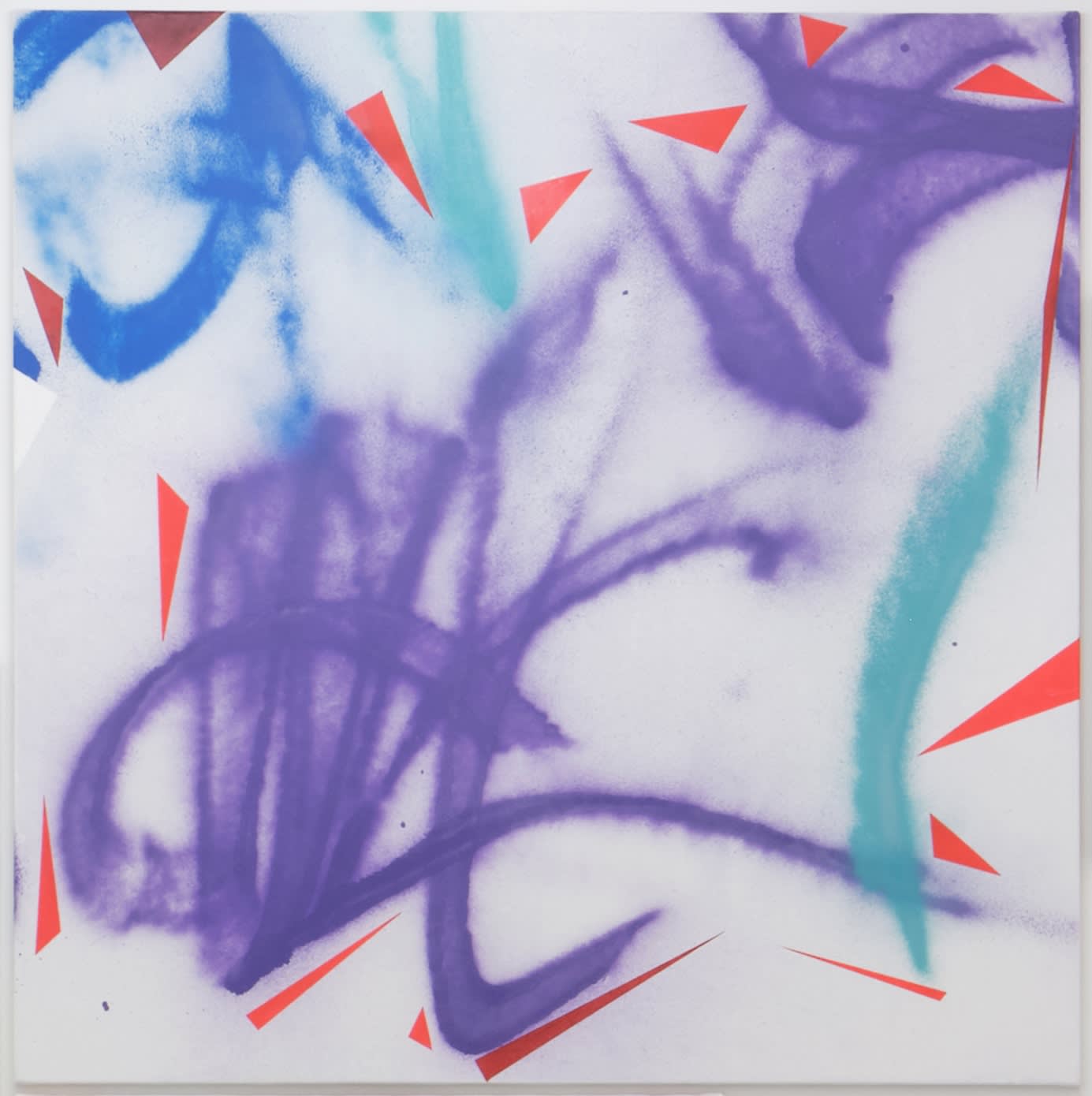 GINNY, 2021, acrylic on canvas, 150 x 150 cm