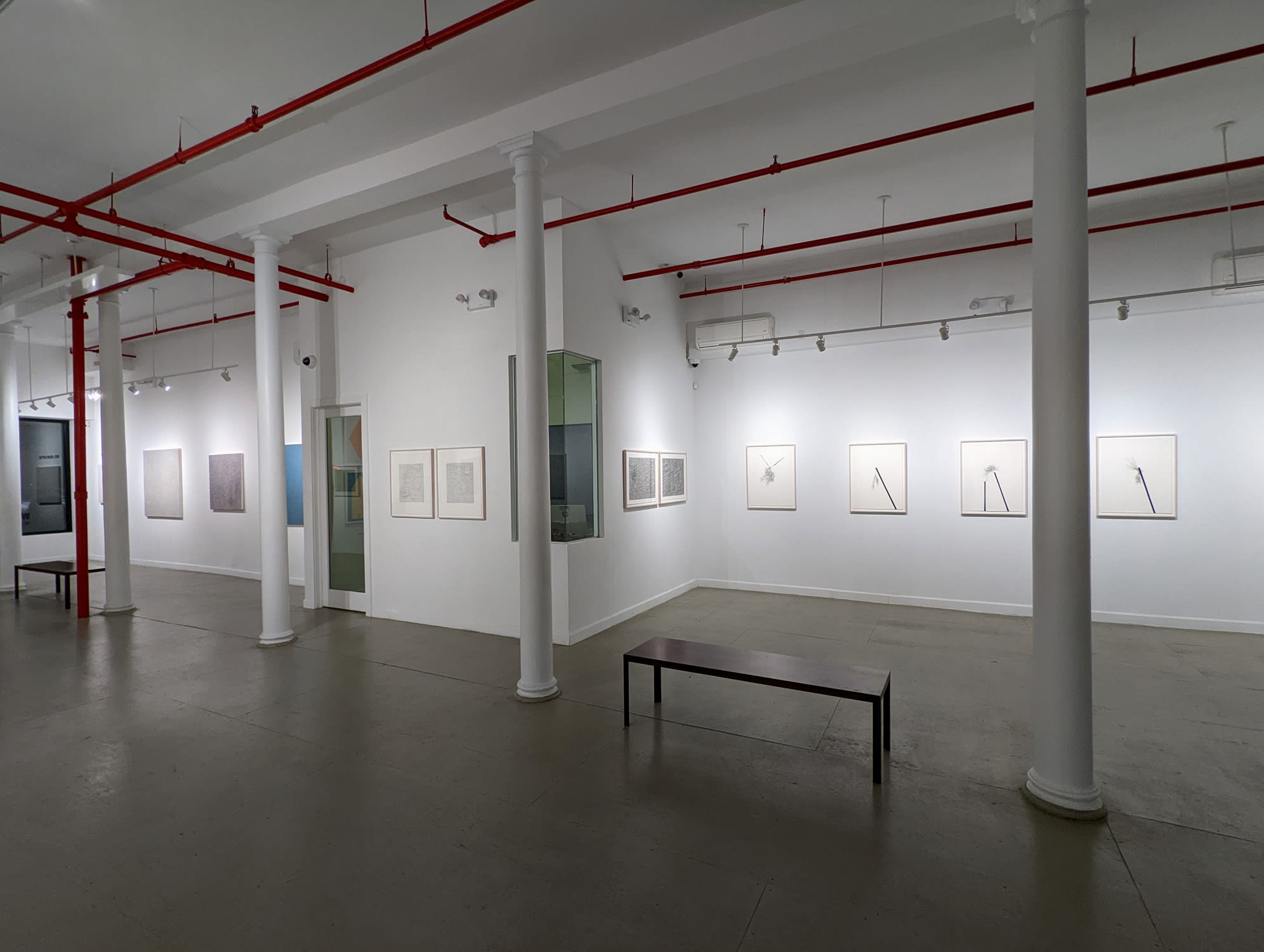 Installation view of our 2022 exhibition Inger Johanne Grytting: Life Lines at Westwood Gallery NYC