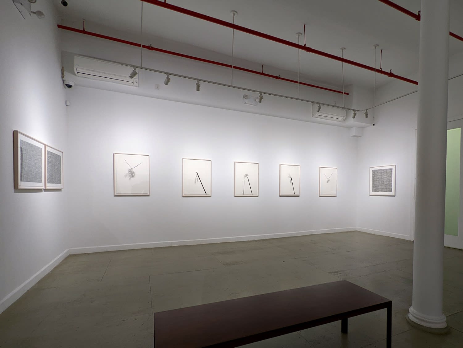 Installation view of our 2022 exhibition Inger Johanne Grytting: Life Lines at Westwood Gallery NYC