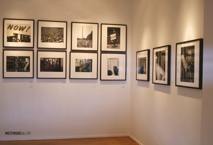 Installation view of Bob Adelman: Mine Eyes Have Seen at Westwood Gallery NYC, New York, 2008