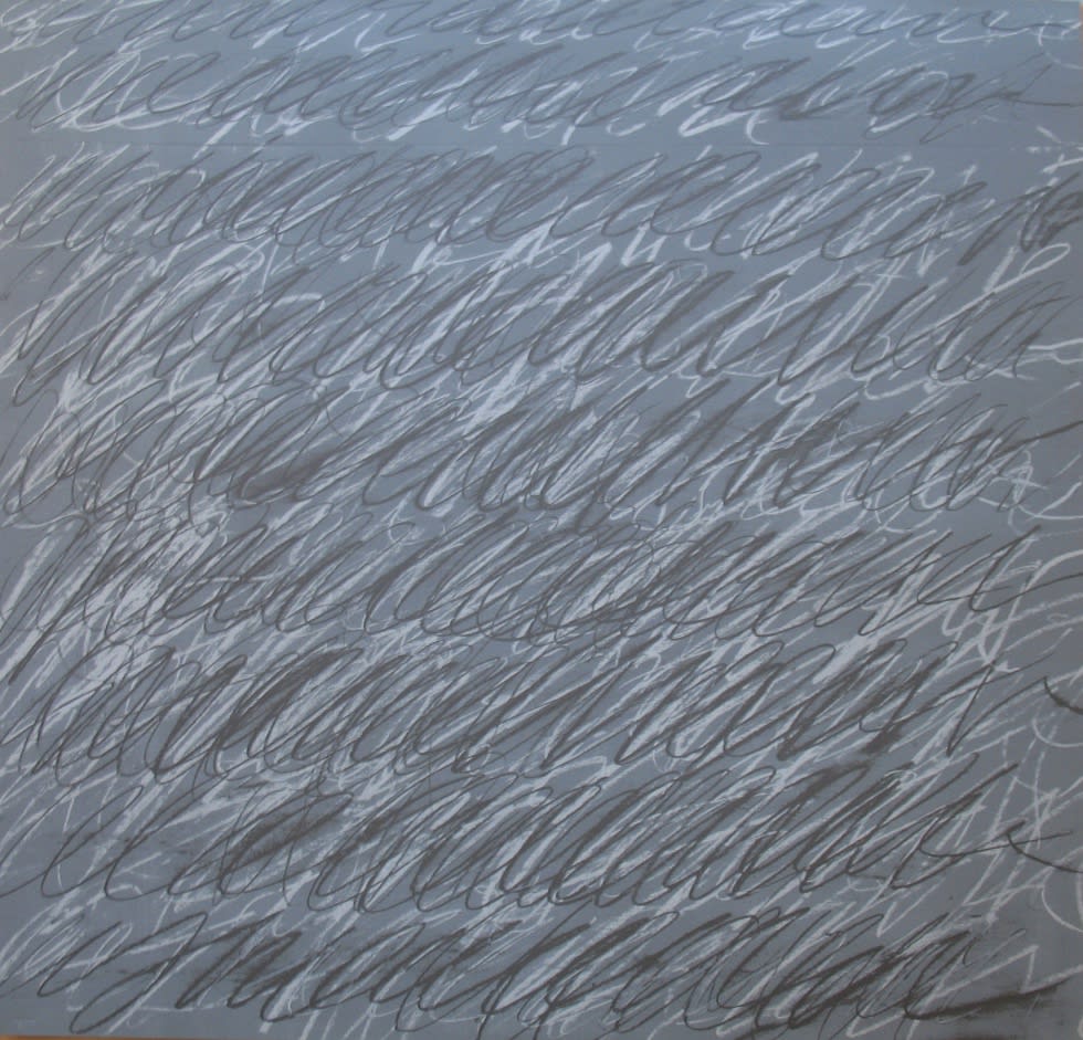 cy twombly, on the bowery, 1969-71