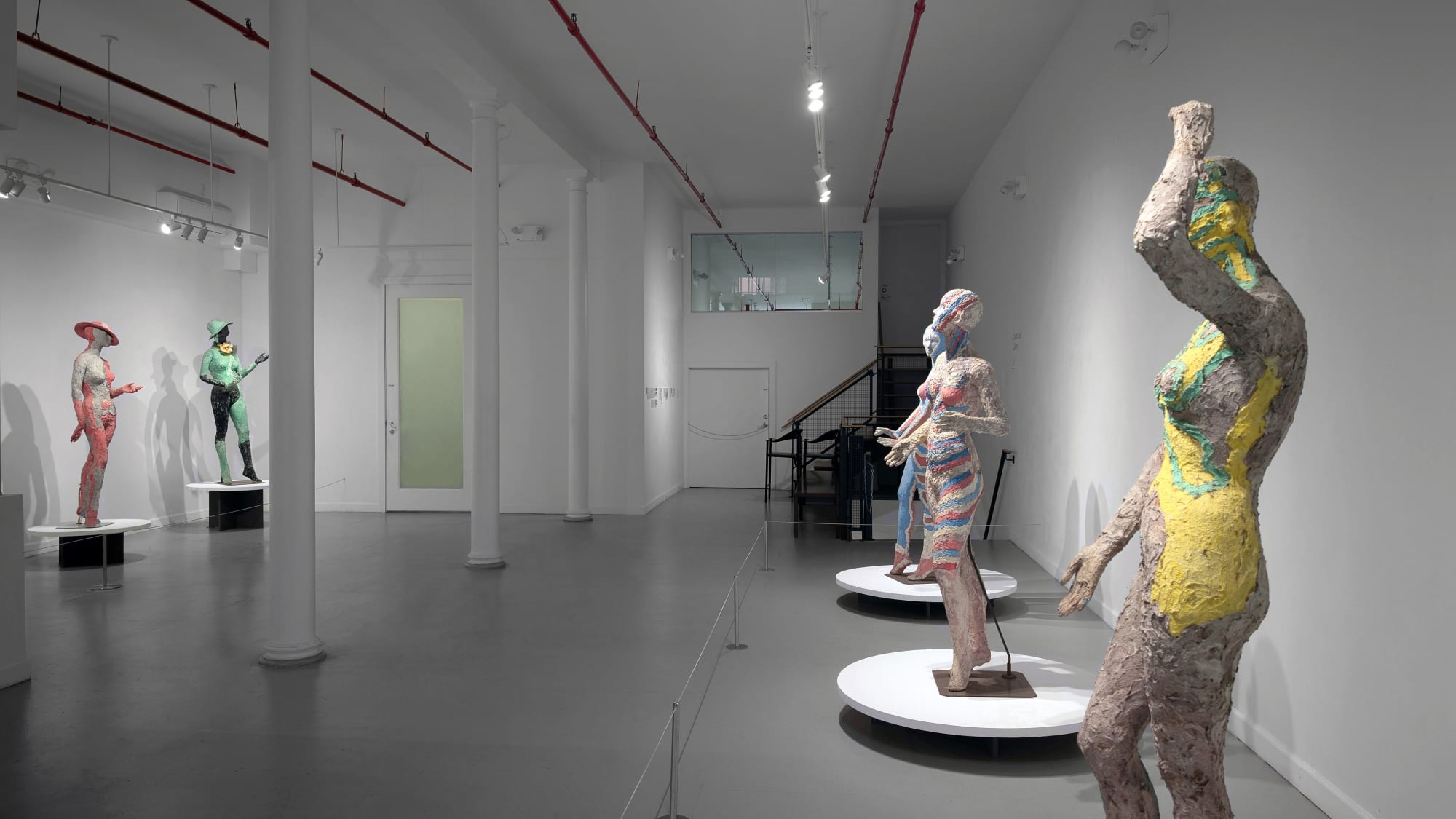 Installation view of our 2025 exhibition The Secret Sculptures of Andy Warhol & Victor Hugo: An Investigative Journey at Westwood Gallery NYC