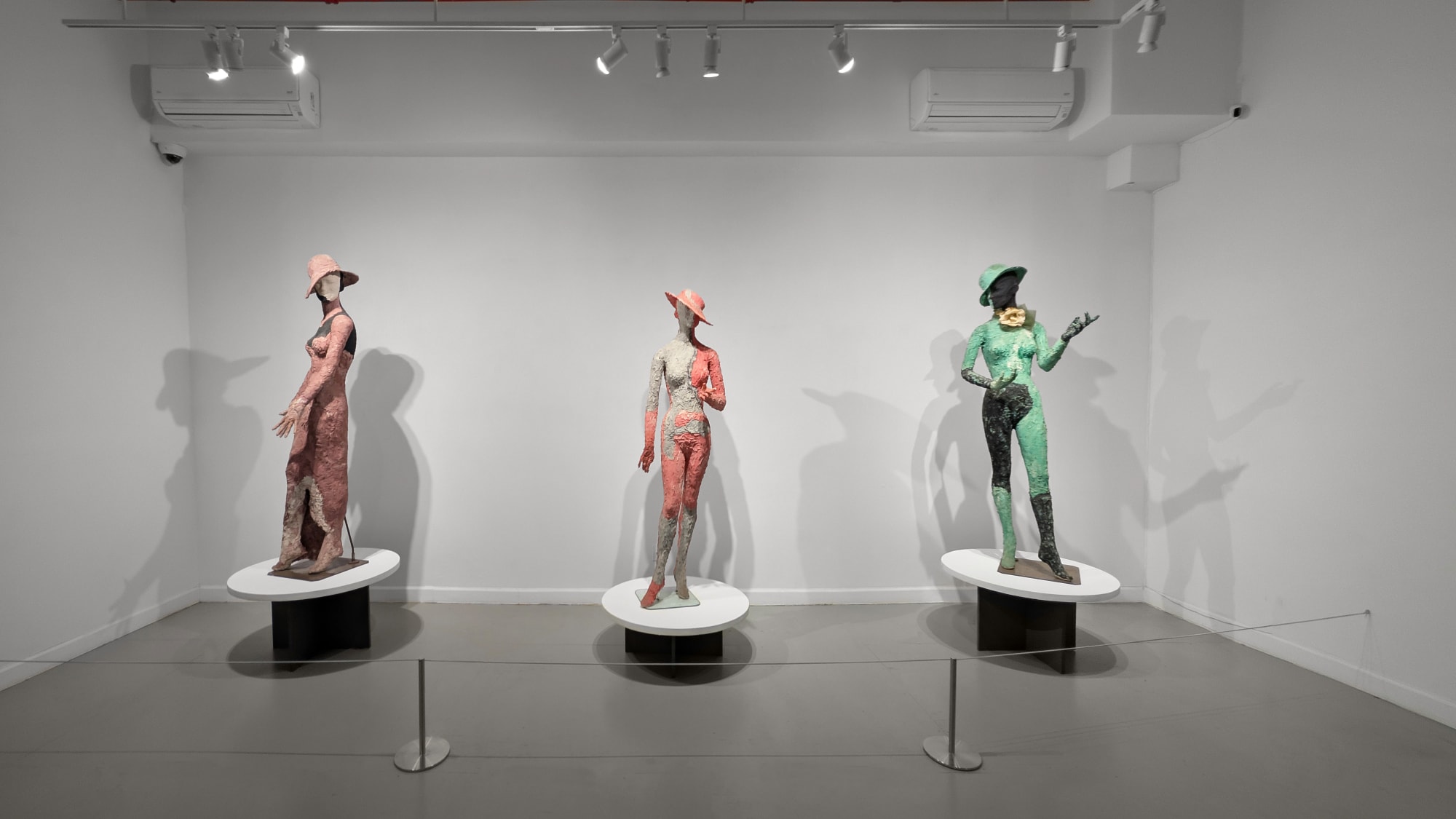 Installation view of our 2025 exhibition The Secret Sculptures of Andy Warhol & Victor Hugo: An Investigative Journey at Westwood Gallery NYC