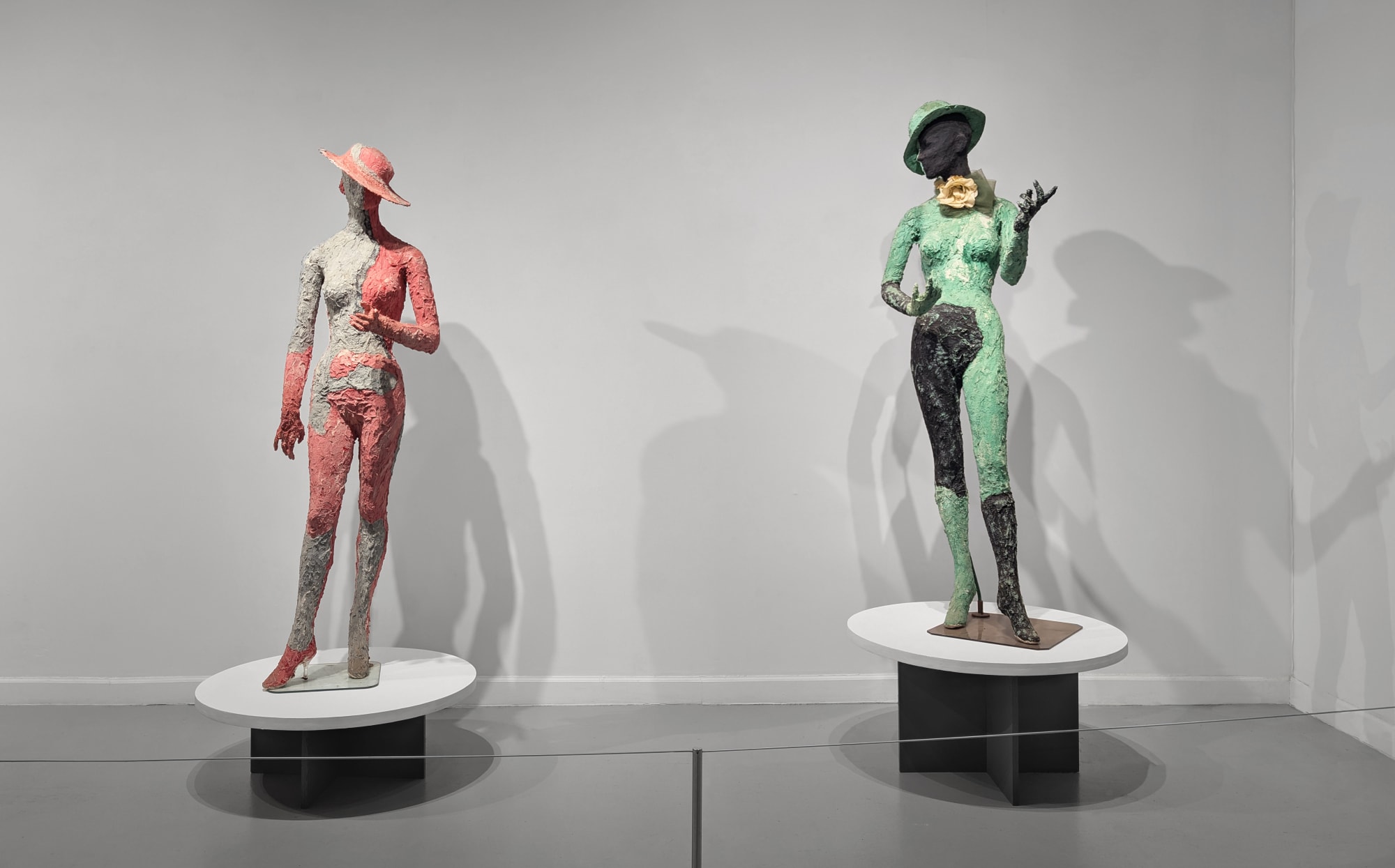 Installation view of our 2025 exhibition The Secret Sculptures of Andy Warhol & Victor Hugo: An Investigative Journey at Westwood Gallery NYC