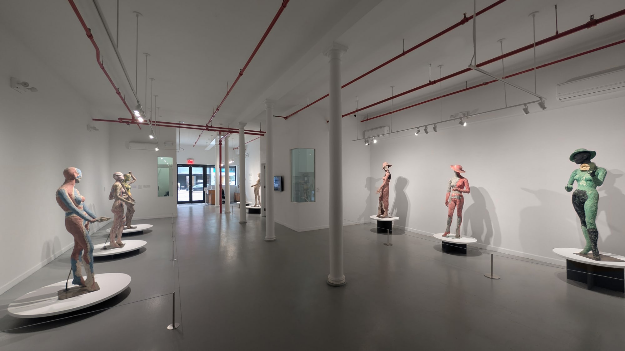 Installation view of our 2025 exhibition The Secret Sculptures of Andy Warhol & Victor Hugo: An Investigative Journey at Westwood Gallery NYC