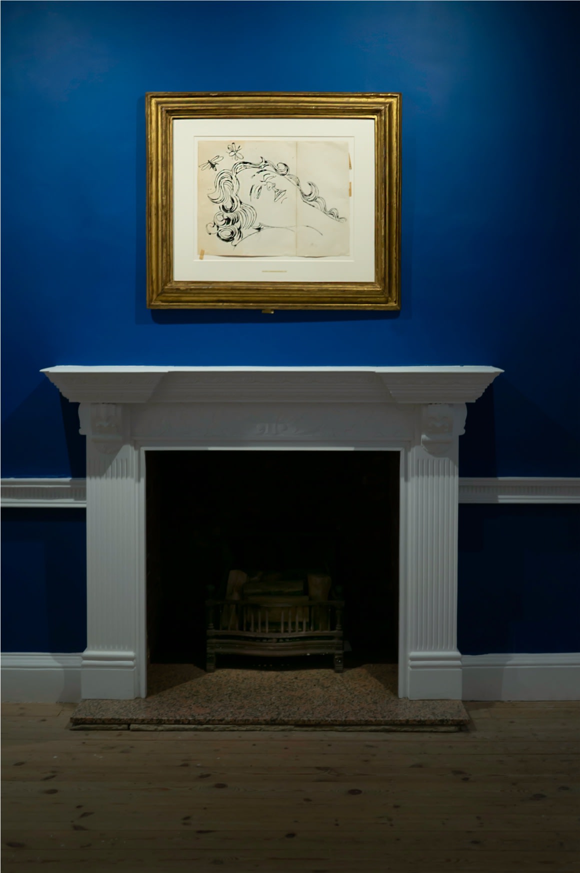 Installation view of 2025 exhibition 'Andy Warhol: My True Story' at Newlands House Gallery in Petworth, UK