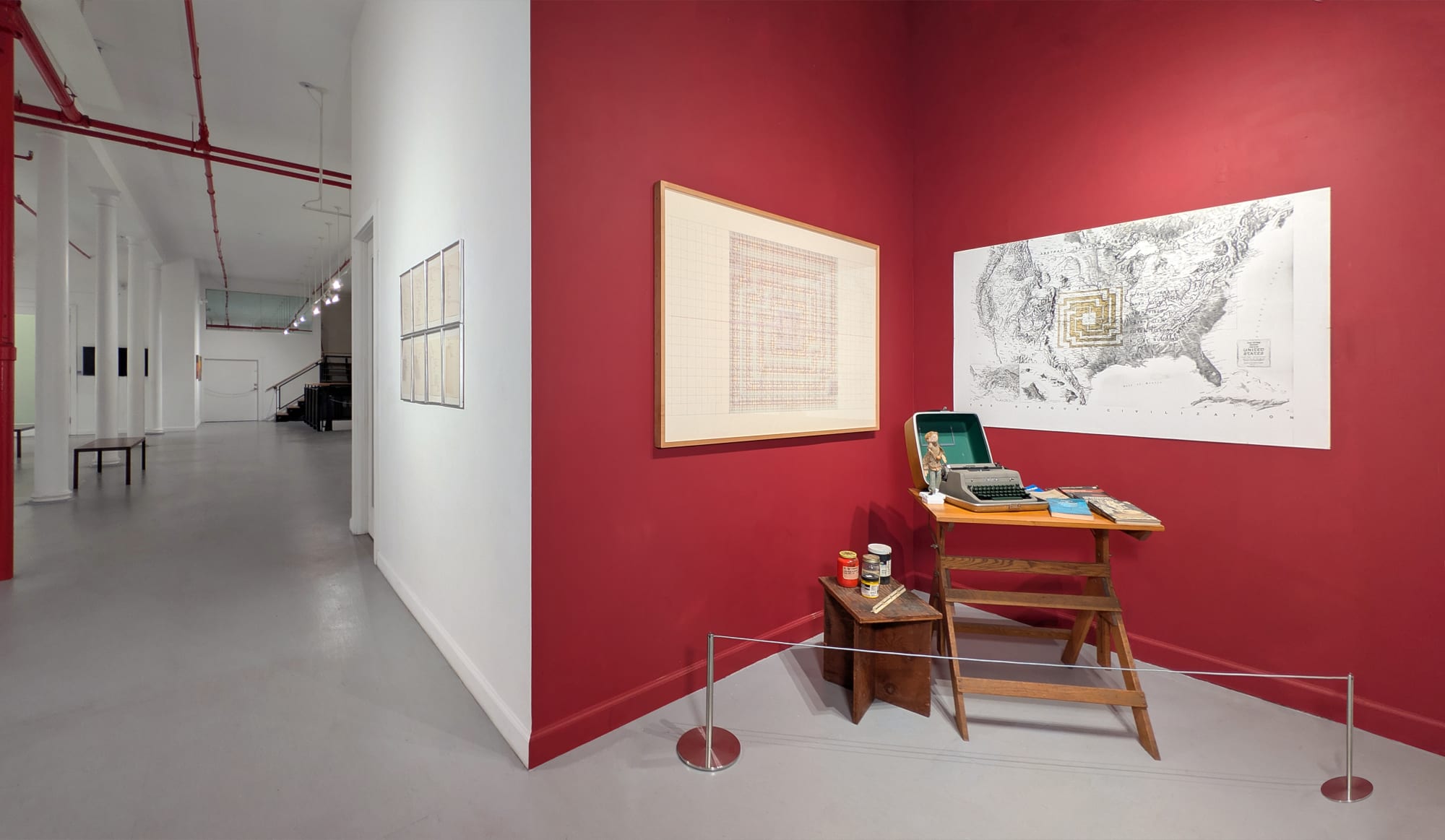 Installation View of 2026 exhibition, Will Insley: Architecture of the Mind at Westwood Gallery NYC