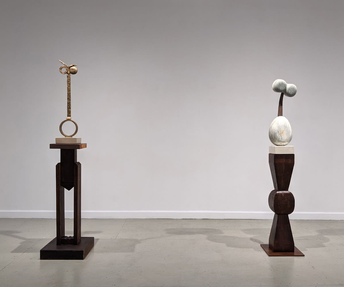 Installation view of Constantin Antonovici: Mythical Modernism at Westwood Gallery NYC 2021