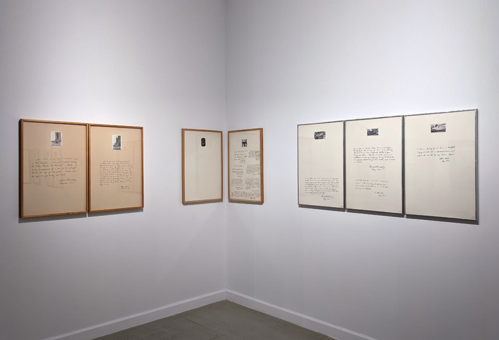 Installation view of Roger Welch: Expressions of Memory at Westwood Gallery NYC 2021