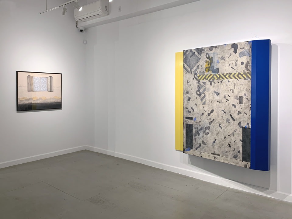 Installation view of Alan Steele: Unconditionally Constitutional at Westwood Gallery NYC 2020
