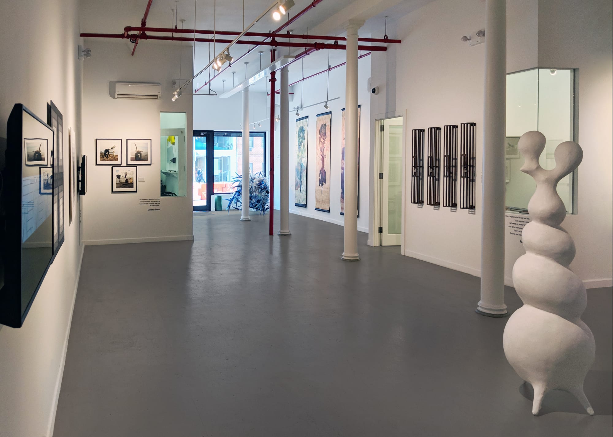 Installation View of 2017 exhibition Pacific to Atlantic: Contemporary Artists // Hawaii to Atlantic at Westwood Gallery NYC