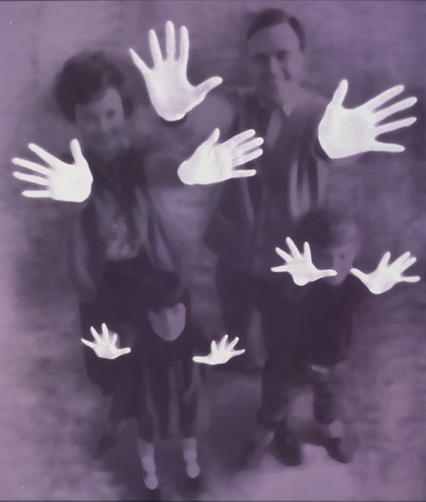 maria miesenberger, outstretched hands, 1995-96