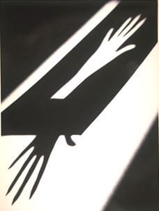 alberto rizzo, double image hand, 1995